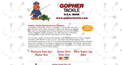 Desktop Screenshot of gophertackle.com